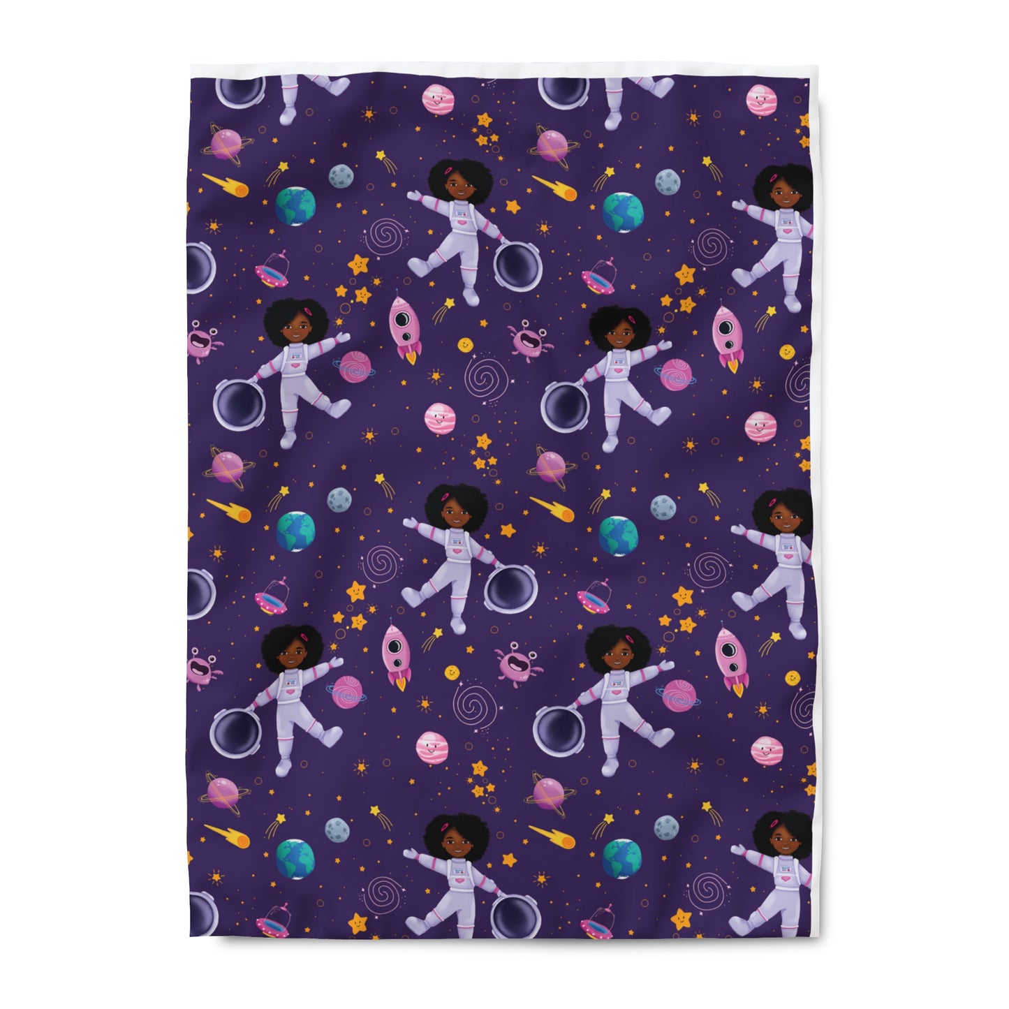 Space Girl Explorer Duvet