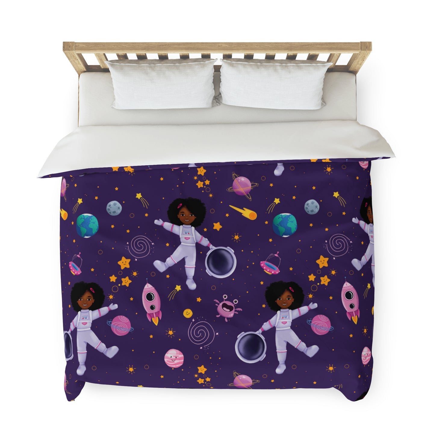 Space Girl Explorer Duvet