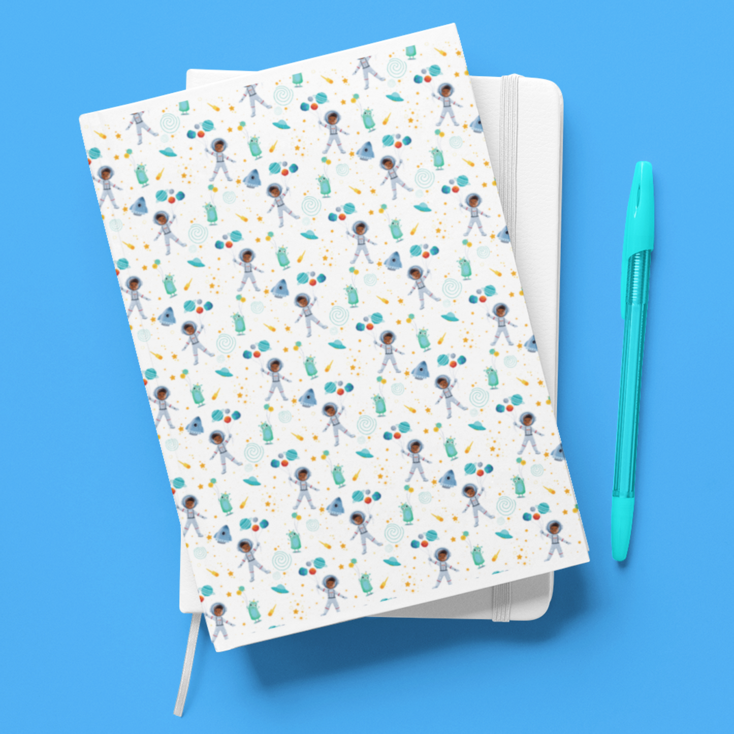 Astronaut Hardbound Journal