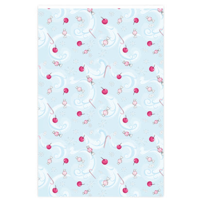 Christmas Candy Gift Wrapping Paper