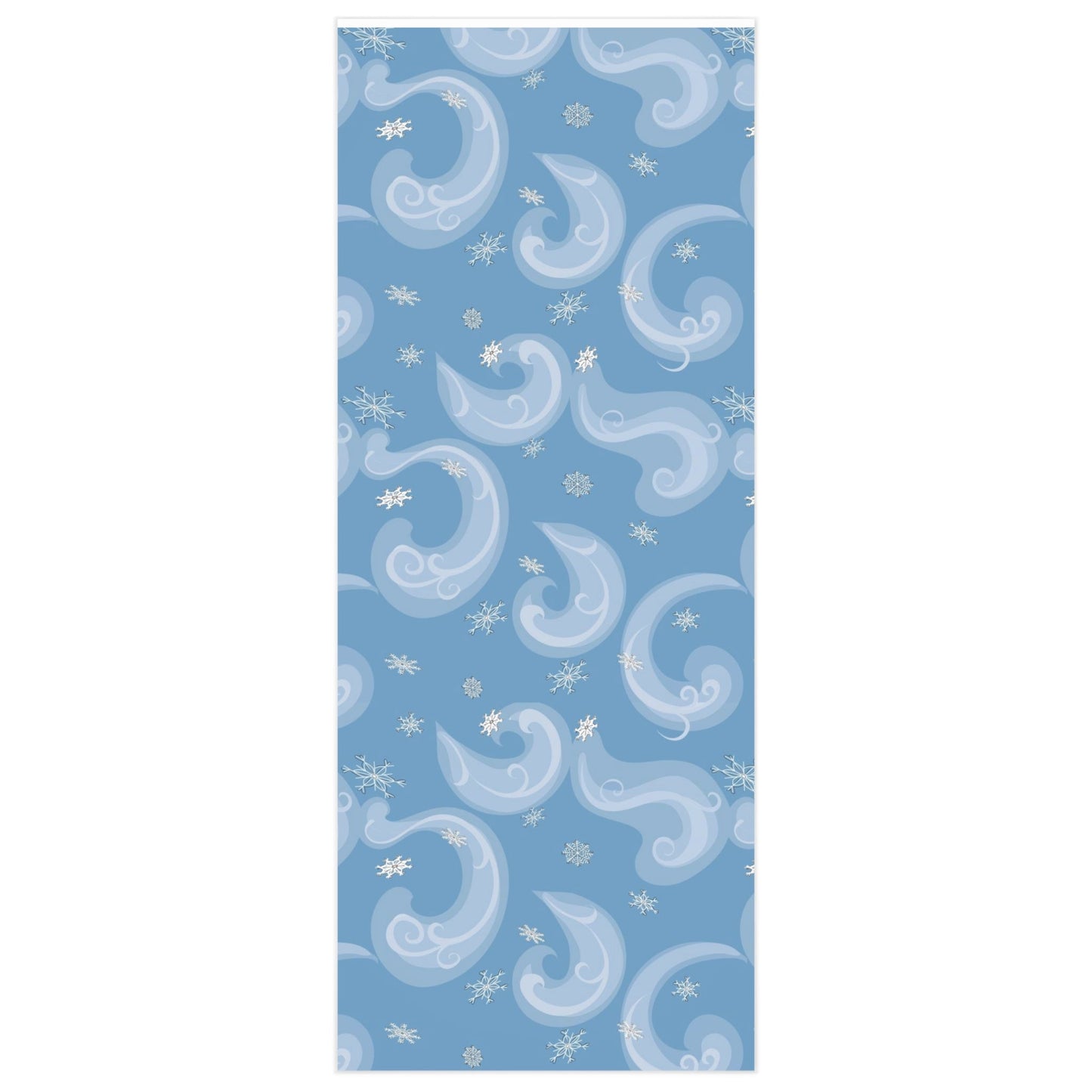 WINTER SNOW HOLIDAY WRAPPING PAPER