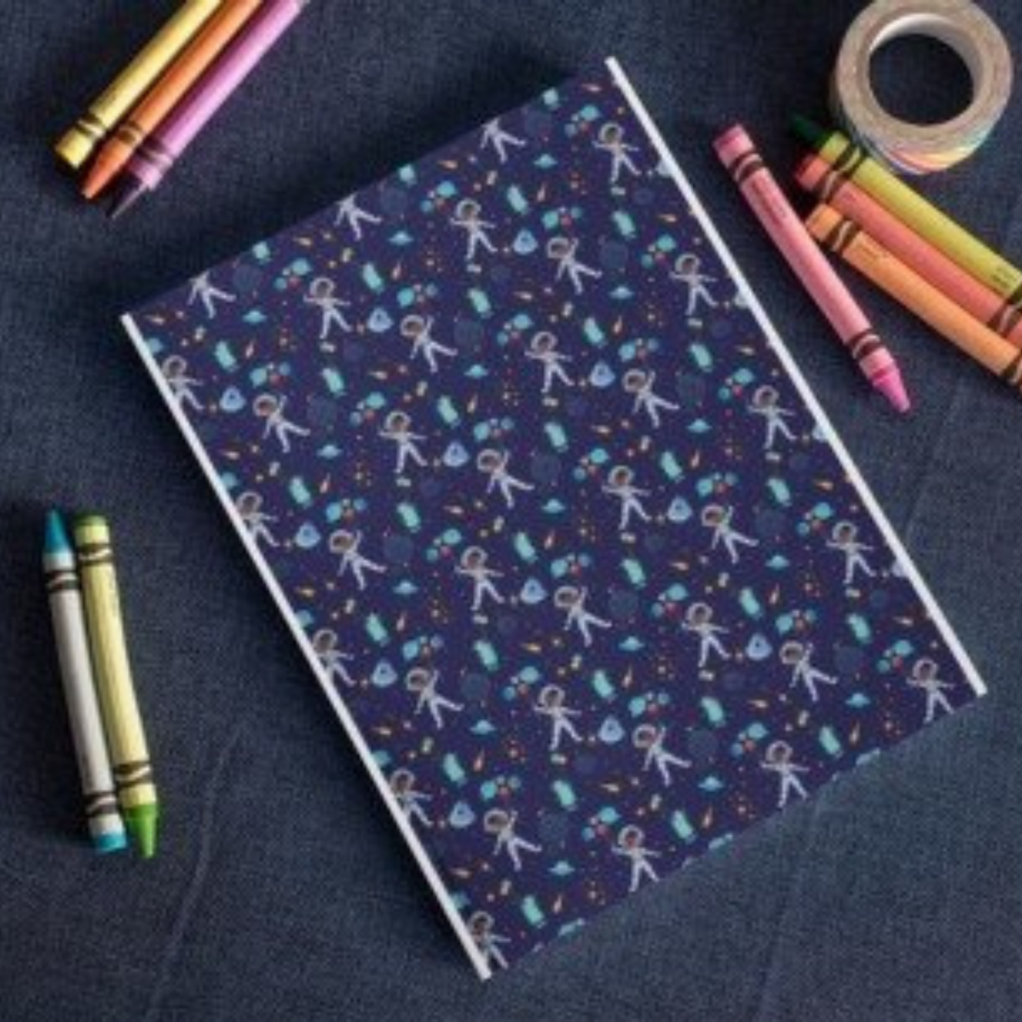Astronaut Hardbound Journal