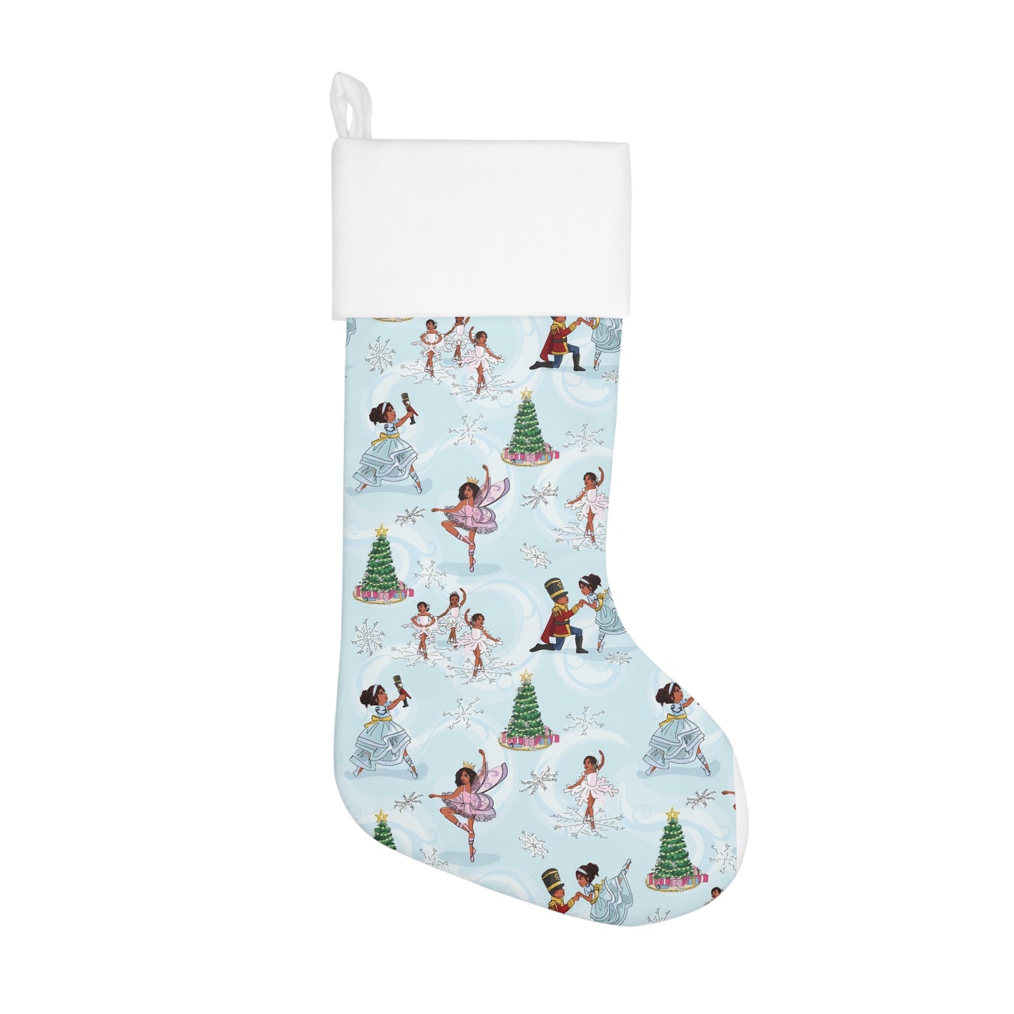 African-American Nutcracker Stocking