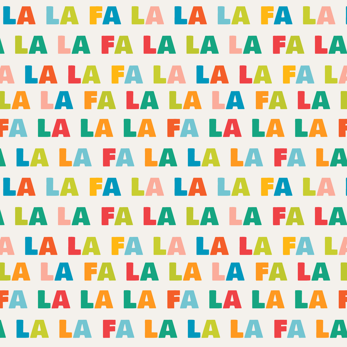 Fa-la-la-la Gift Wrapping Paper