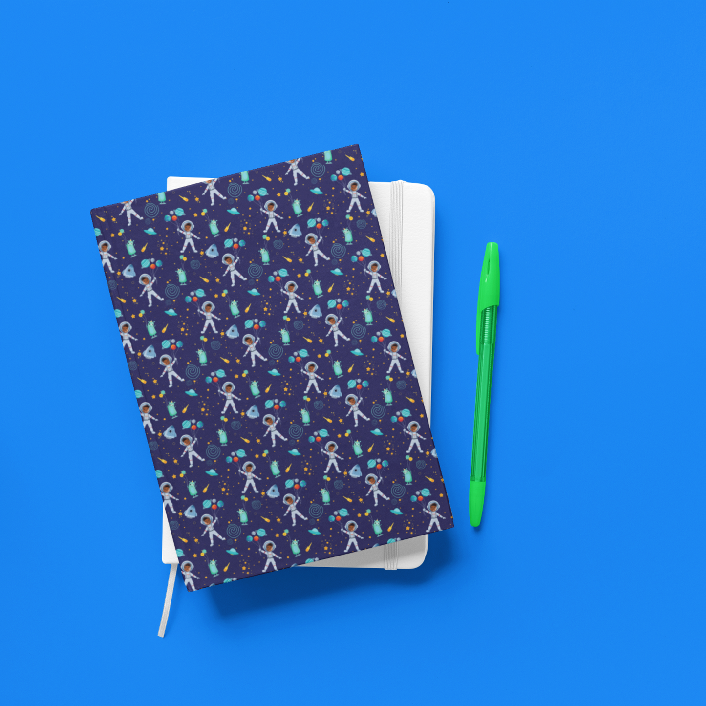 Astronaut Hardbound Journal