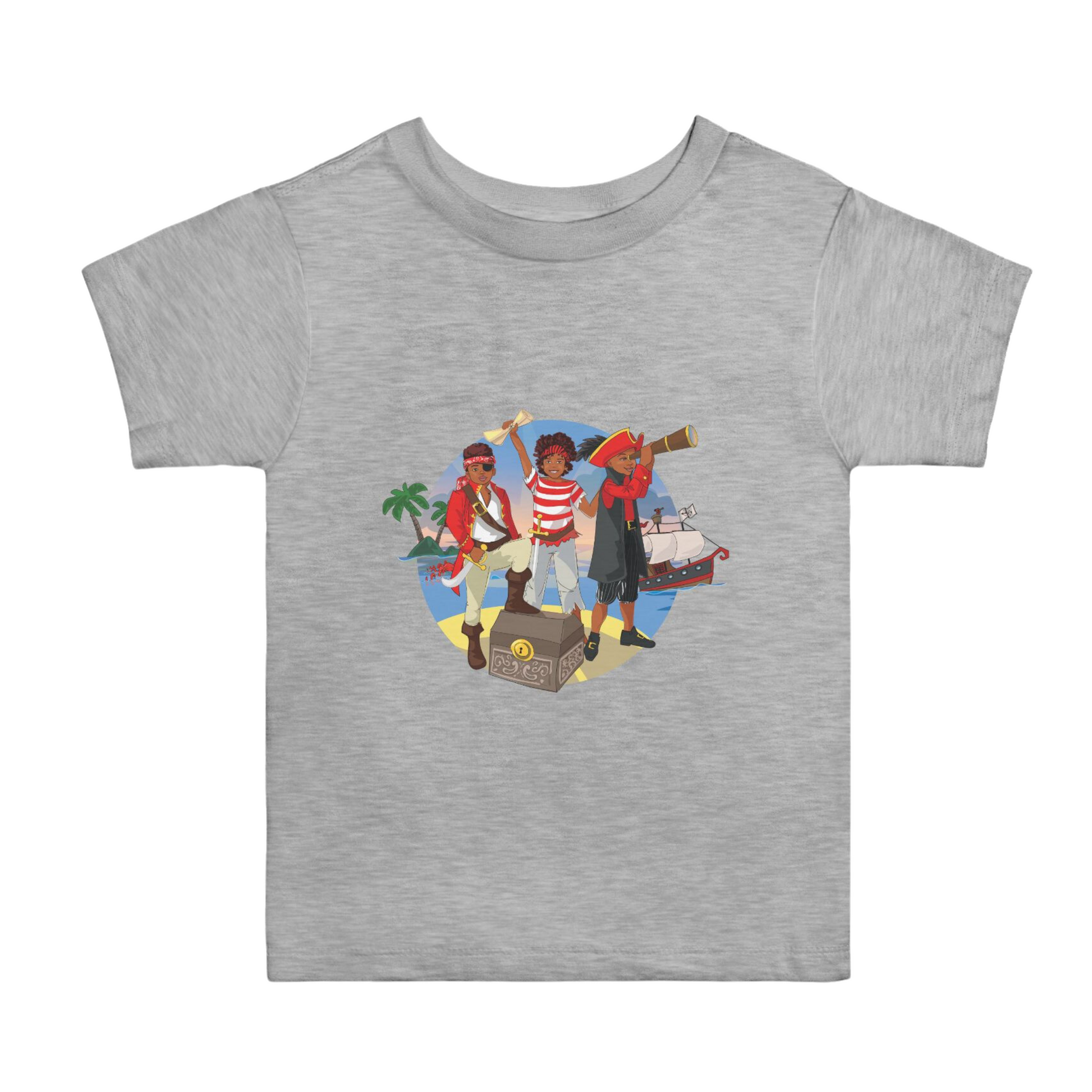 Pirate Friends Shirt for Toddlers