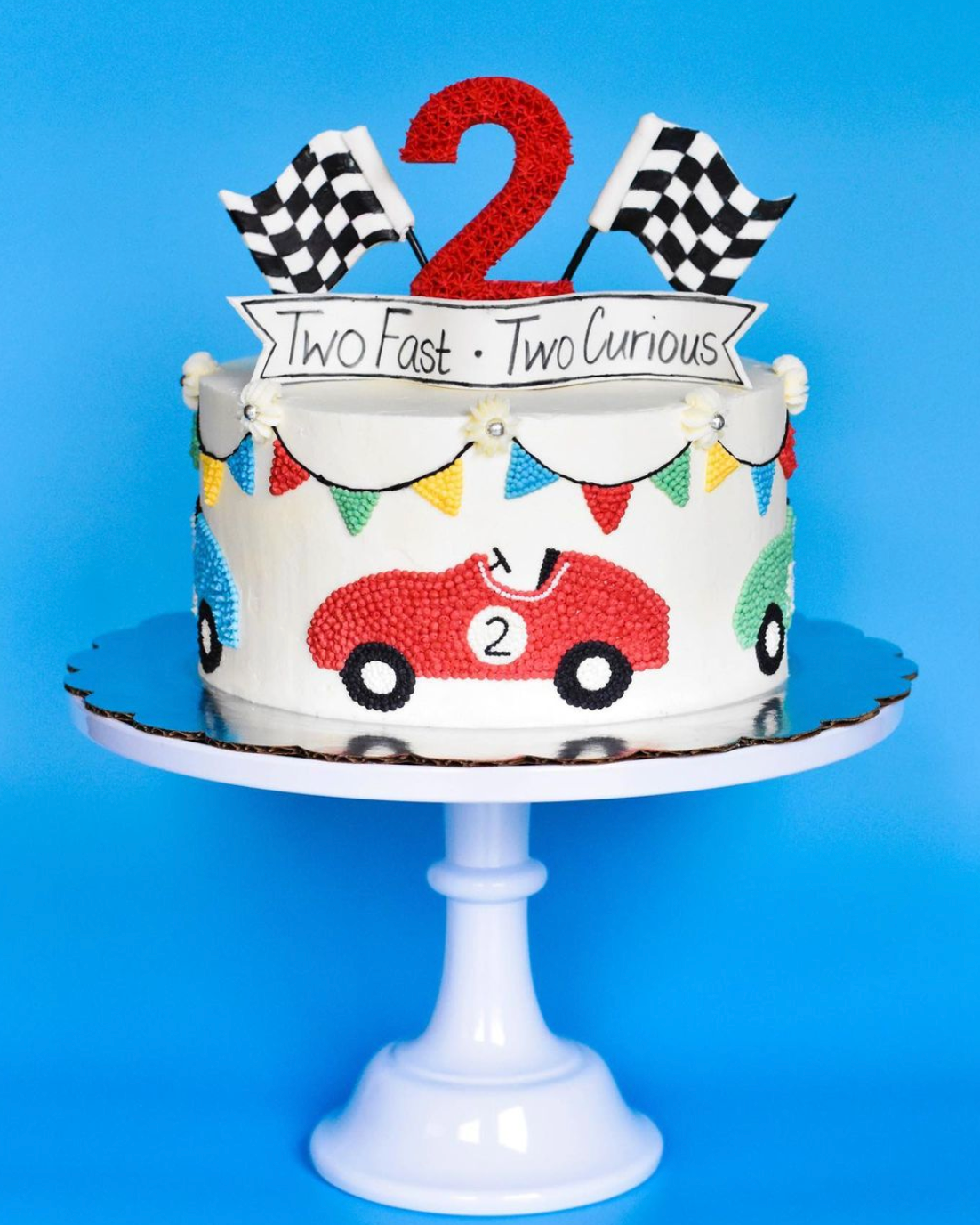 White Cake Stand