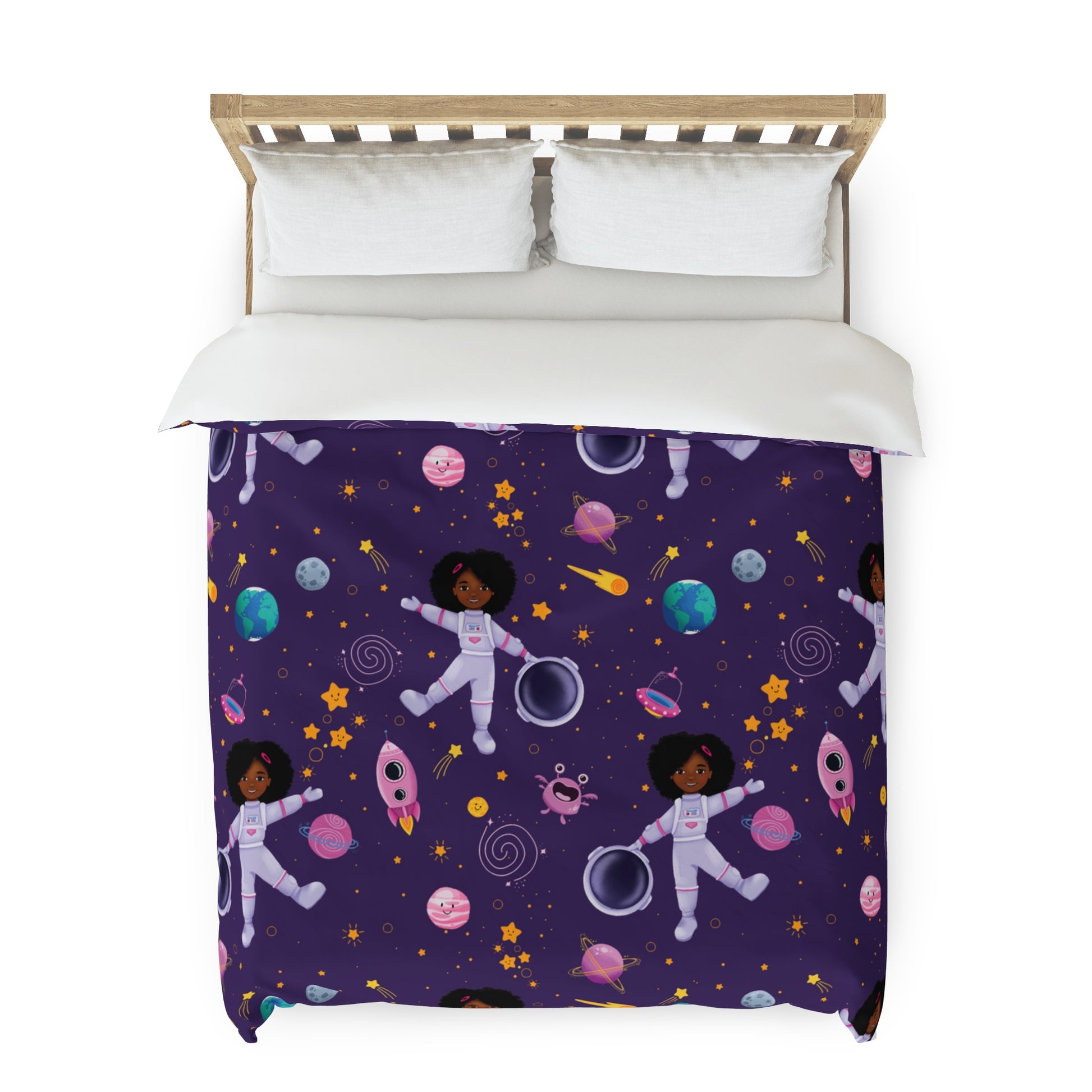 Space Girl Explorer Duvet