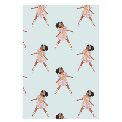 BALLERINA WRAPPING PAPER