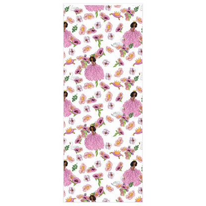 Swan Princess Wrapping Paper | White 