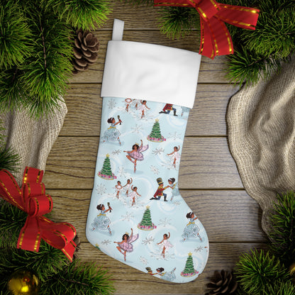 African-American Nutcracker Stocking