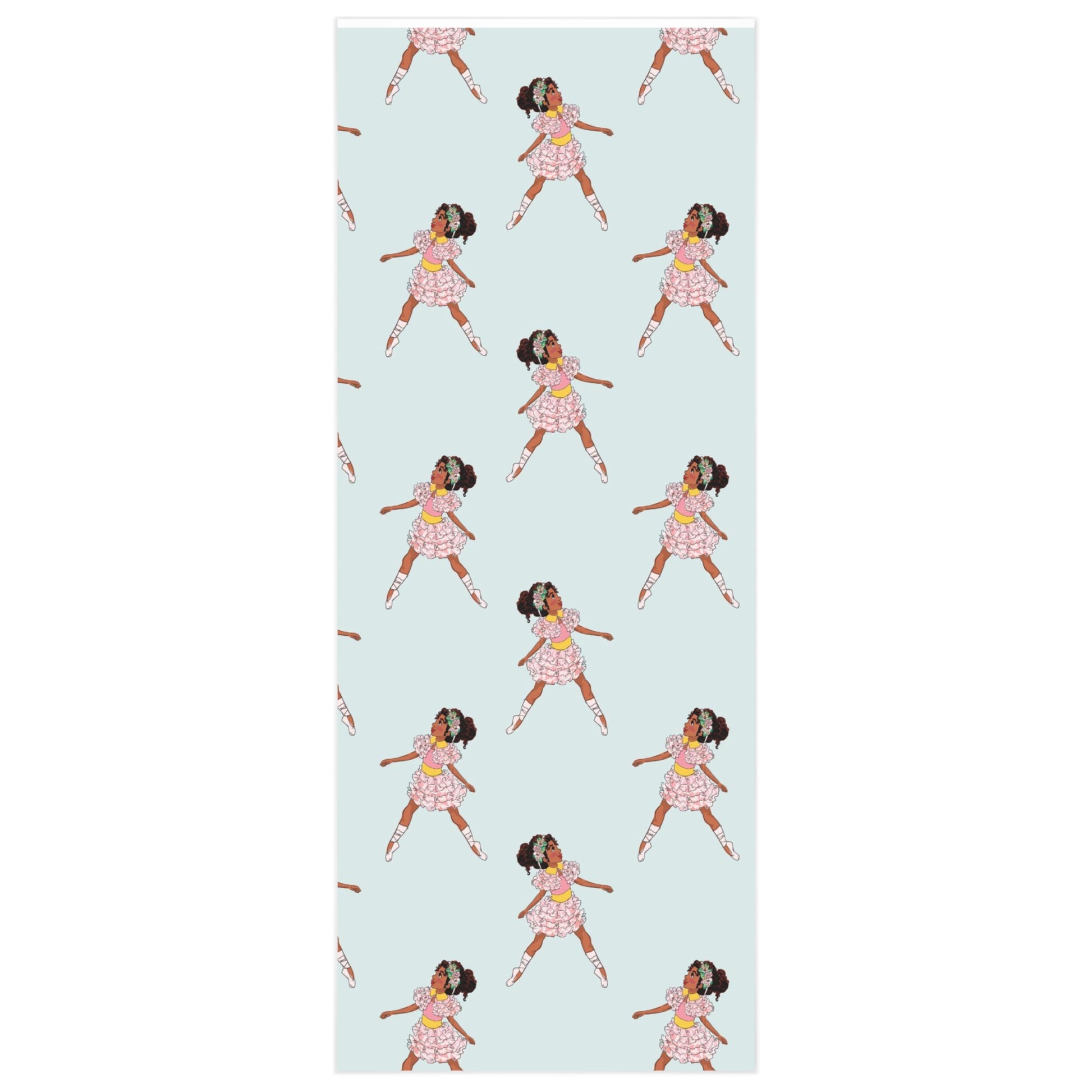 Ballerina Gift Wrapping Paper