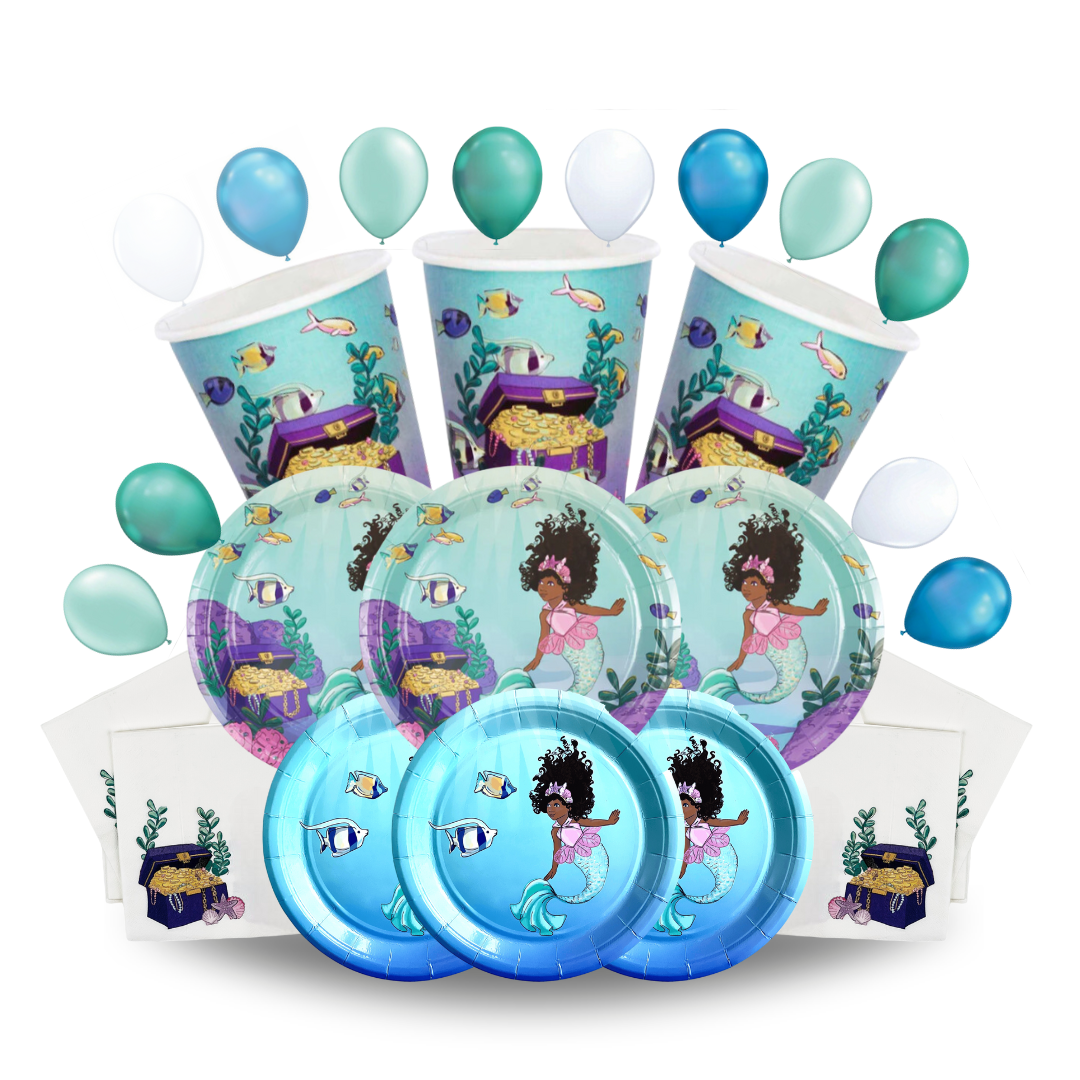 Mermaid party set