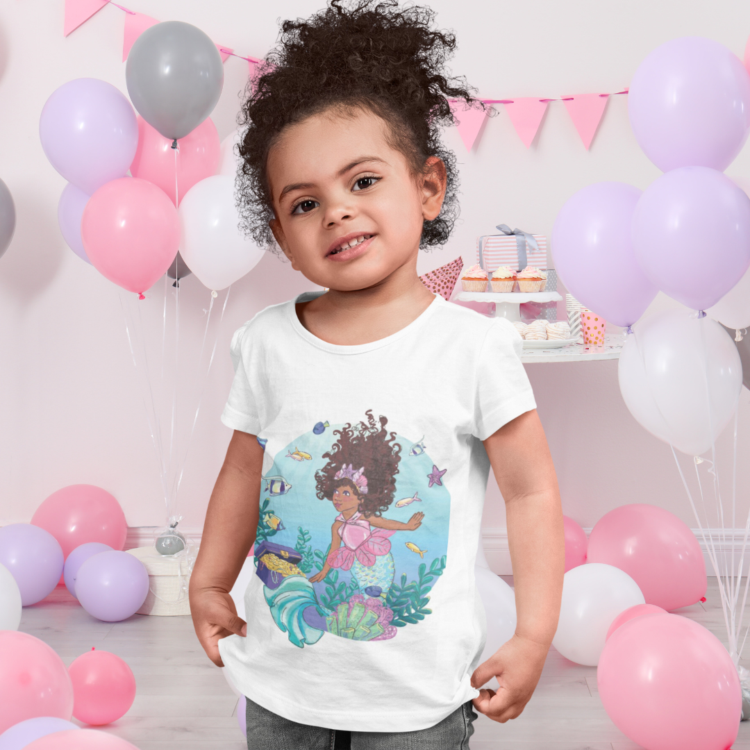 Toddler Mermaid Shirt Graphic Tee