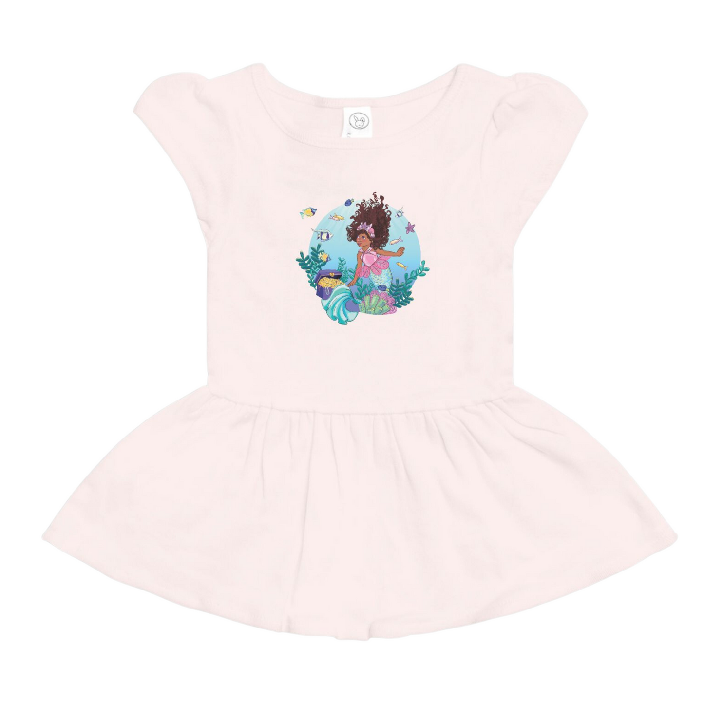 Baby Dress Mermaid in Pink