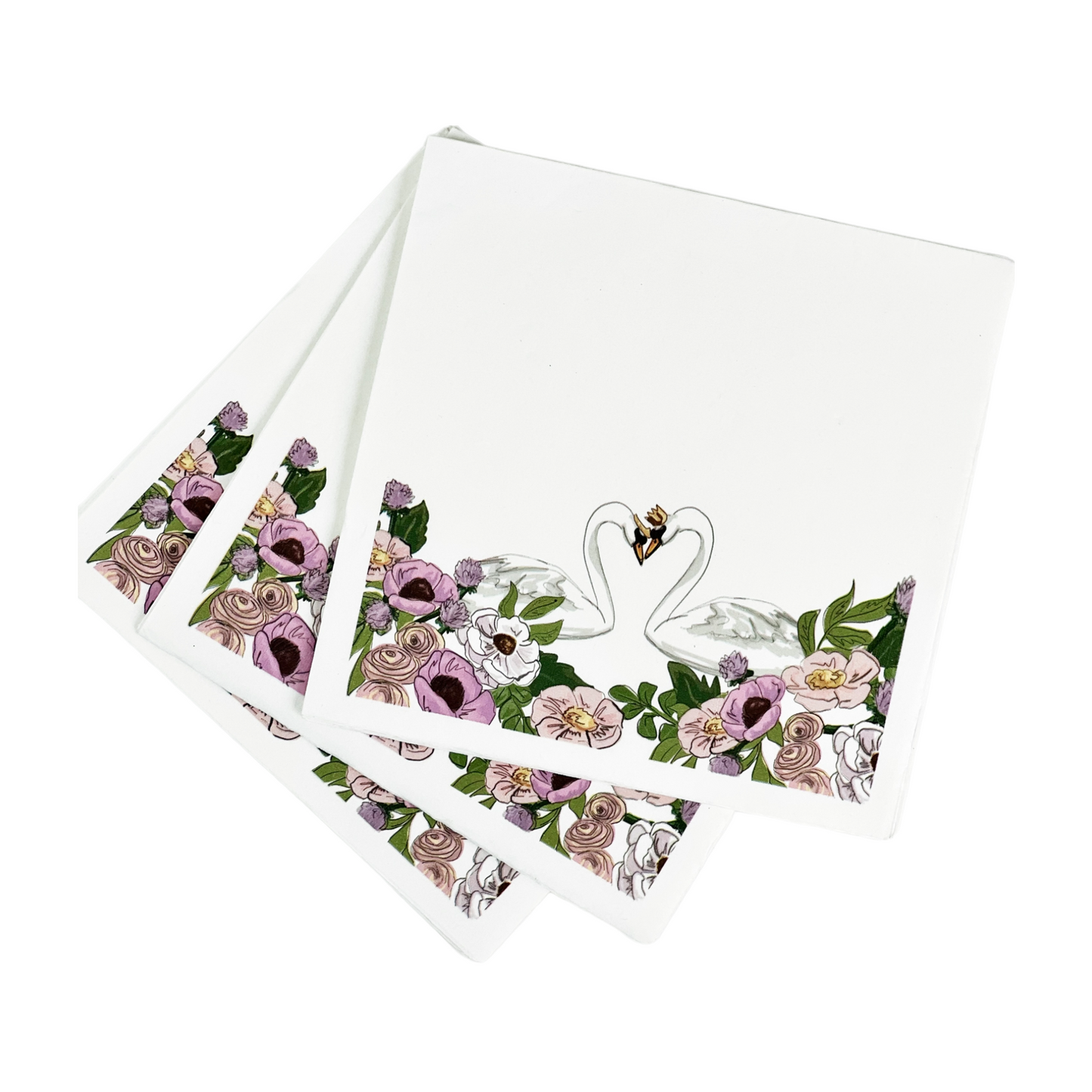 Swan Princess Paper Napkins