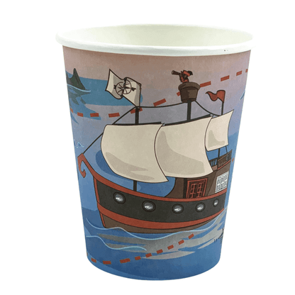 Pirate Ship Paper Cups — included in the Pirate party set
