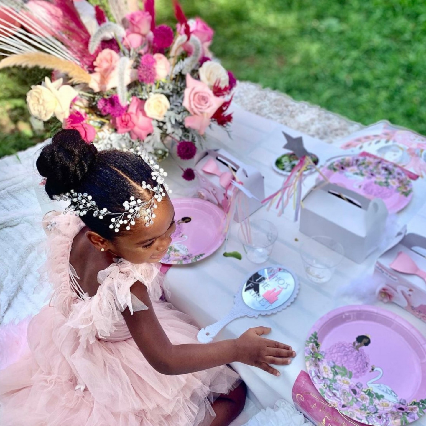 Black Princess Paper Plates | Princess Party Decorations, Gifts, Ideas