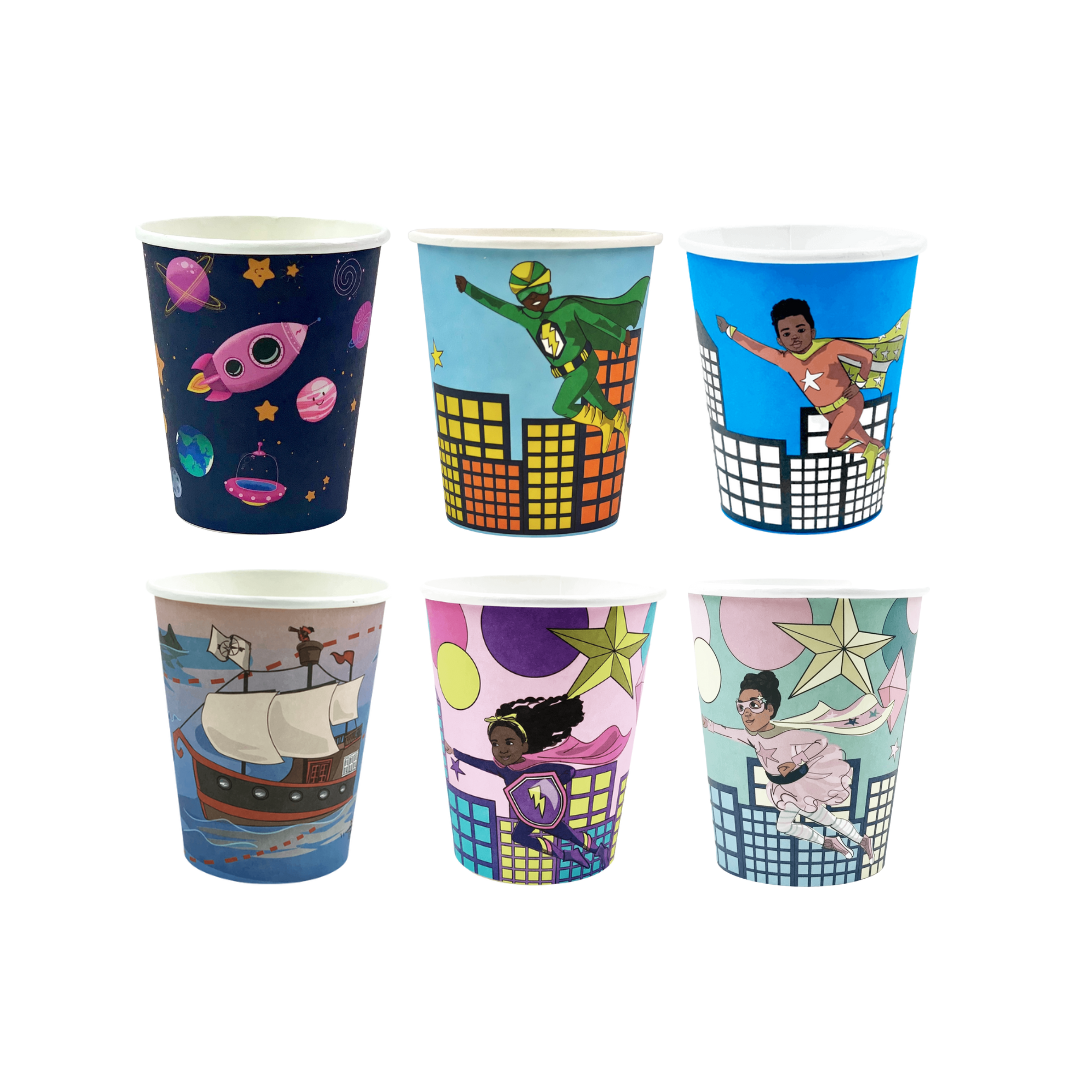 Anna & Pookie Party Supplies themed party paper cups