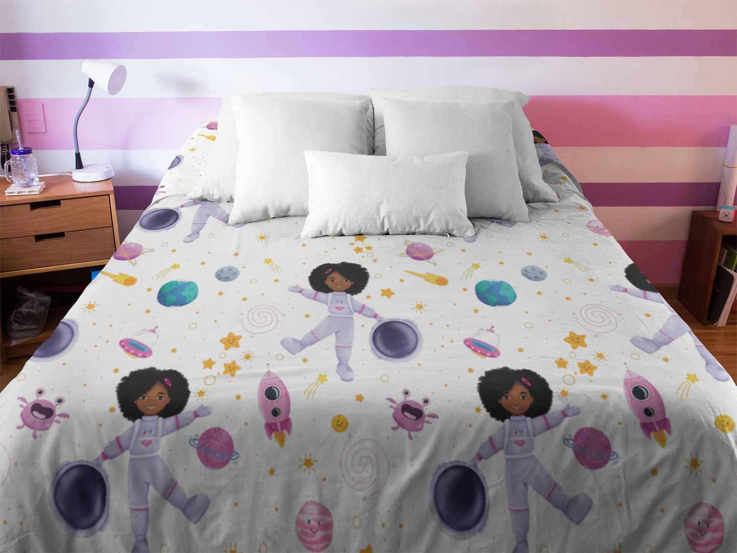 Space Girl Duvet Cover