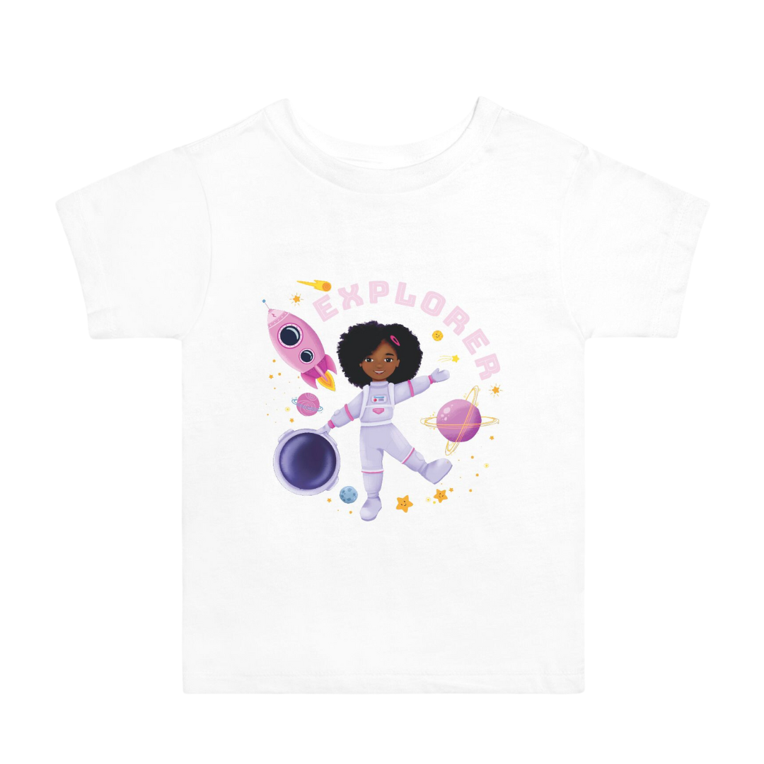 Kids online space shirt