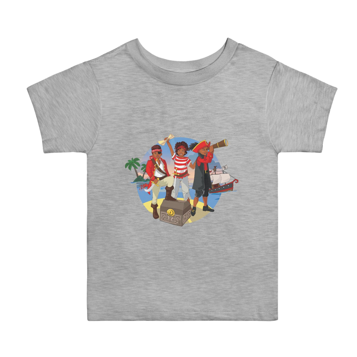 Pirate Boys T-Shirt | Baby/Toddler (2T-5T)