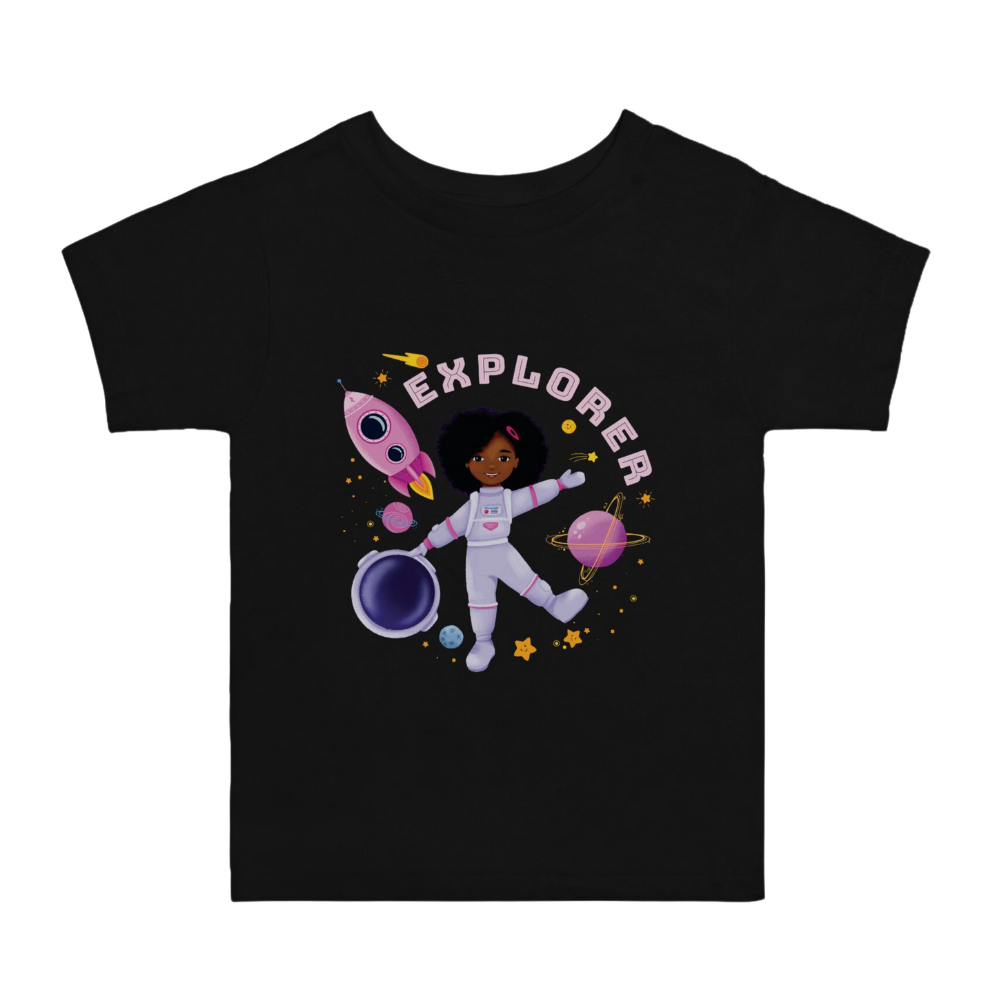 Toddler Space T-Shirt for Girls