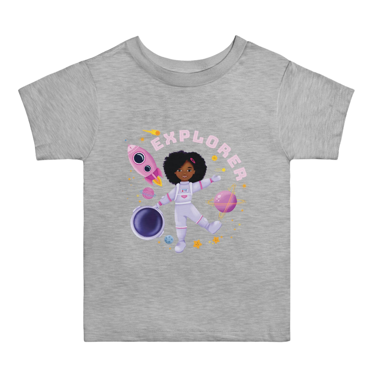 Toddler Space T-Shirt for Girls
