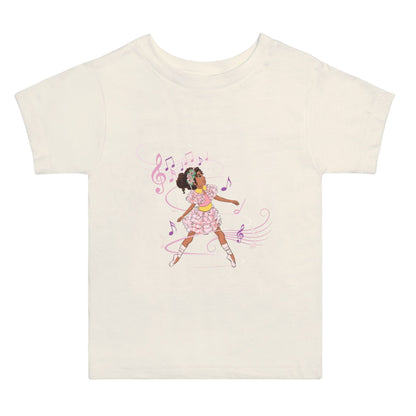 Black Ballerina T-Shirt | Baby/Toddler (2T-5T)