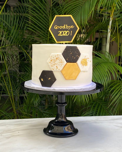 Black Cake Stand