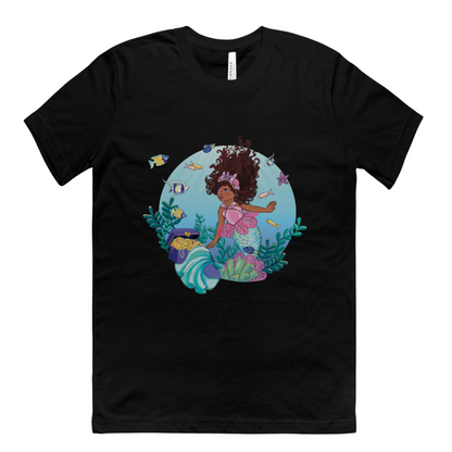 Adult Mermaid Short Sleeve Shirt (S-3XL Unisex)