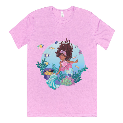 Adult Mermaid Short Sleeve Shirt (S-3XL Unisex)