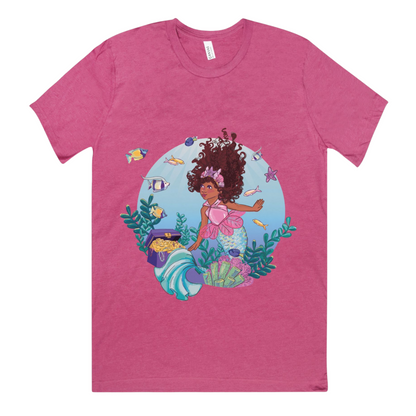 Adult Mermaid Short Sleeve Shirt (S-3XL Unisex)