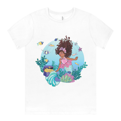Adult Mermaid Short Sleeve Shirt (S-3XL Unisex)