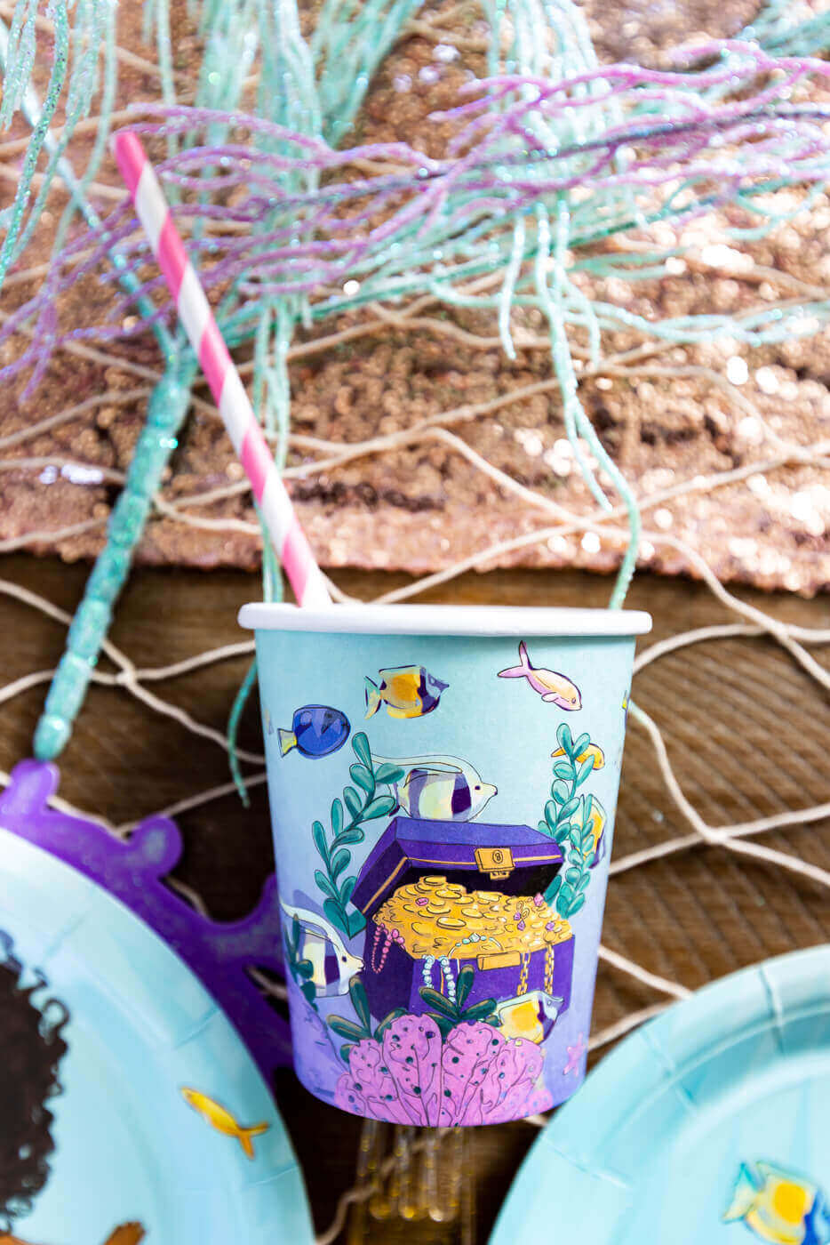 Mermaid Paper Cup