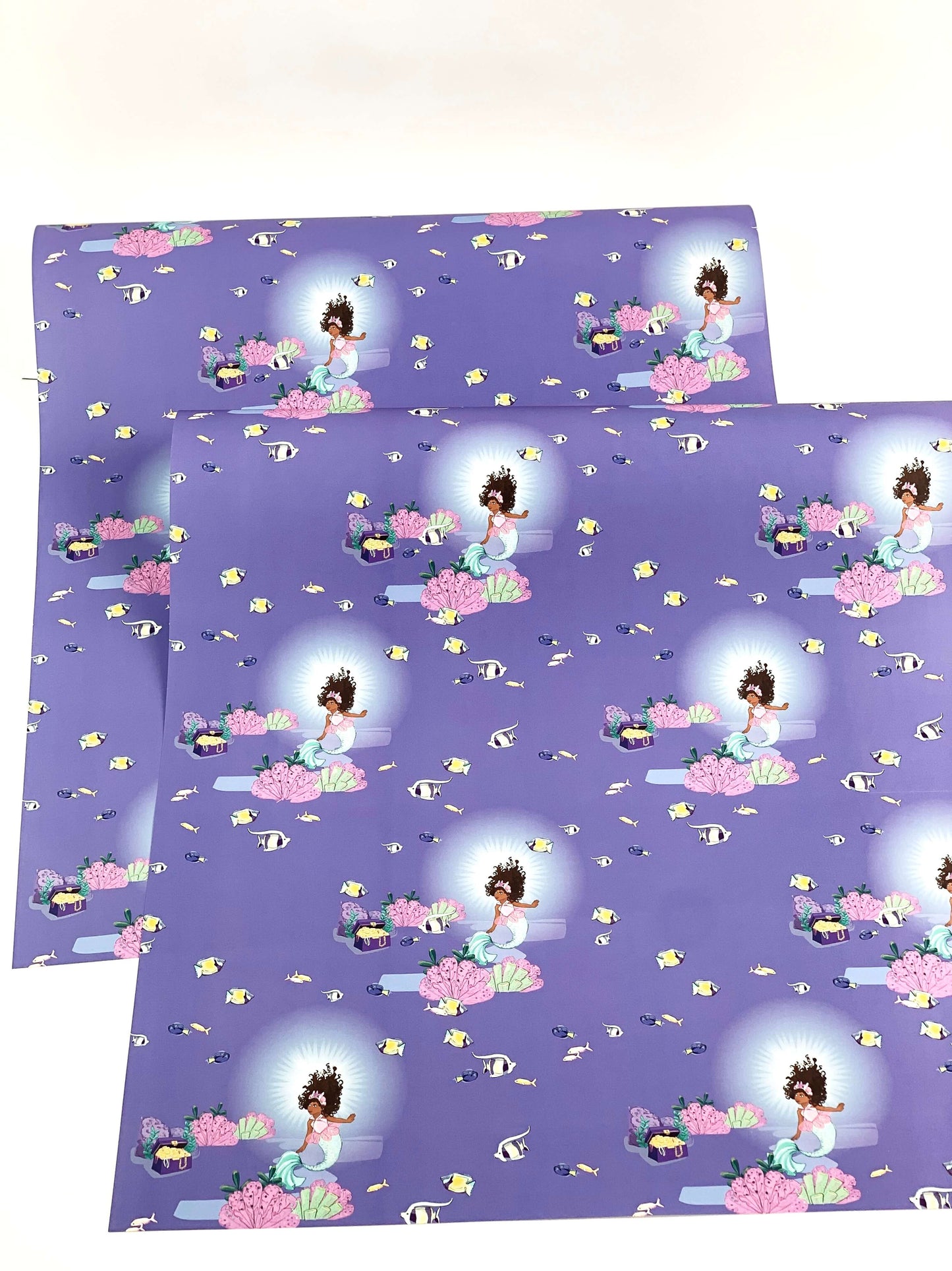 Mermaid wrapping paper