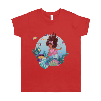 Kids Mermaid Short Sleeve Shirt (S-XL)