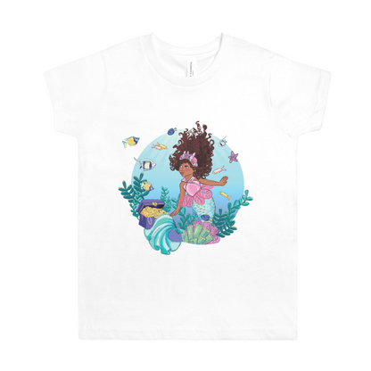 Kids Mermaid Short Sleeve Shirt (S-XL)