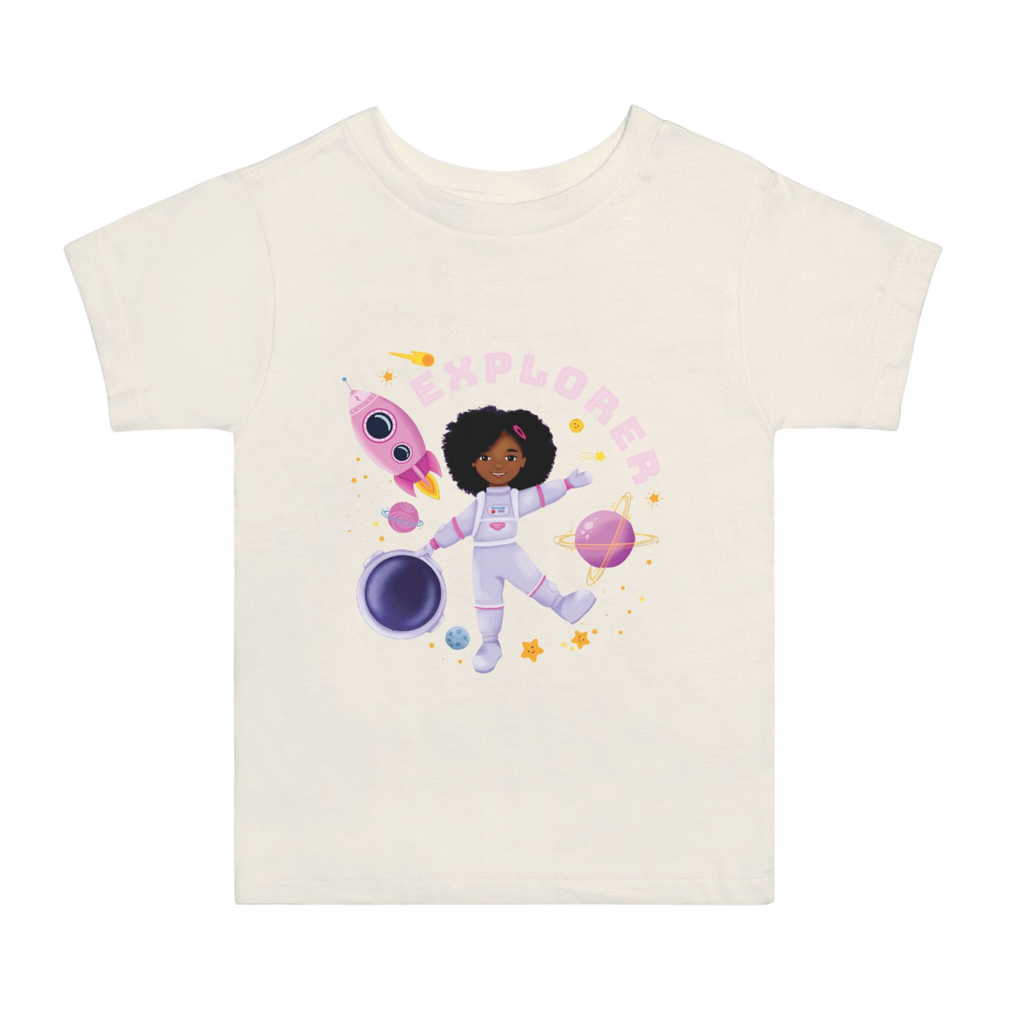 Toddler Space T-Shirt for Girls