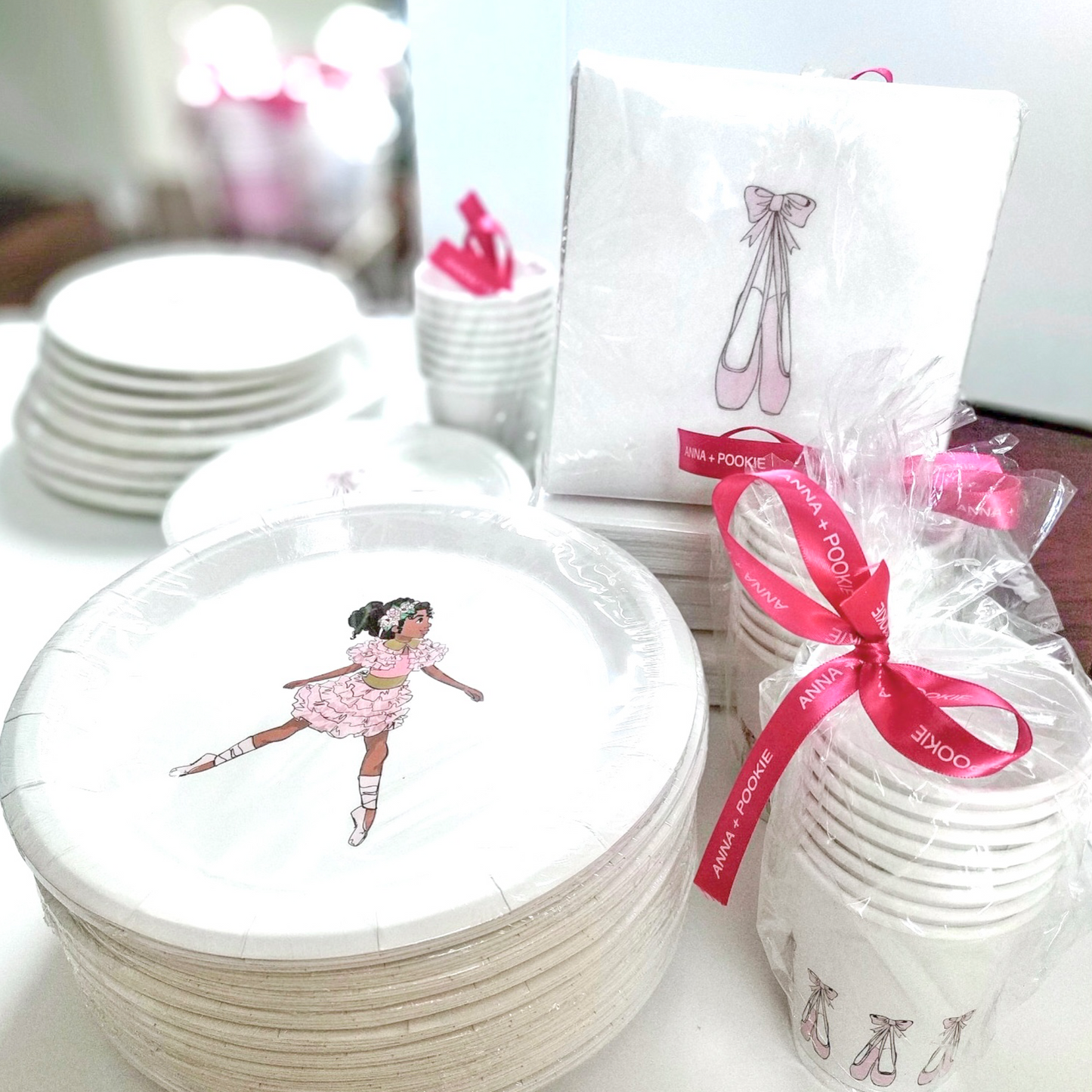 ballerina party supplies tableware